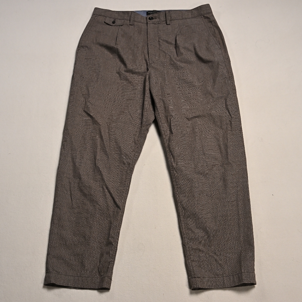 Banana Republic Pants Mens 36x32 Preppy Flat Front Minimalist Relaxed Taper